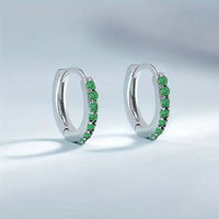 Spalva Silver Green Zirqonium